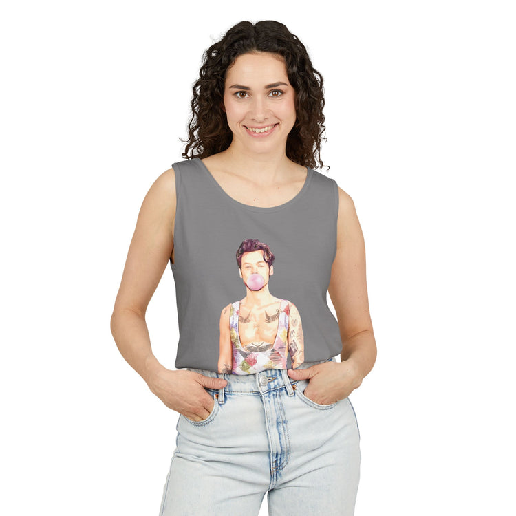 Harry Styles Bubblegum Tank Top - Fandom-Made