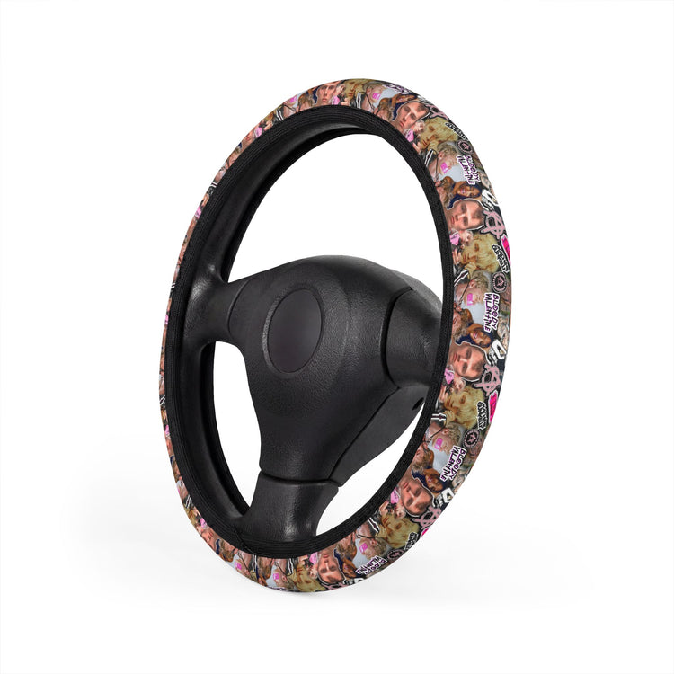 MGK Car Steering Wheel Cover - Fandom-Made