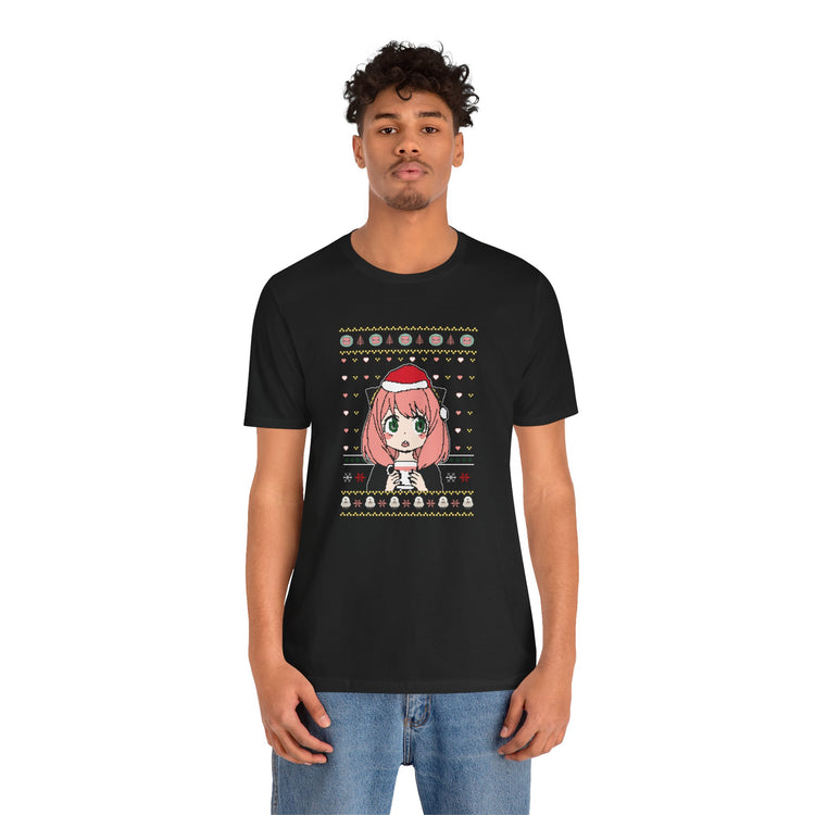 Anya Forger Ugly Christmas Sweater Unisex T-Shirt - Fandom-Made