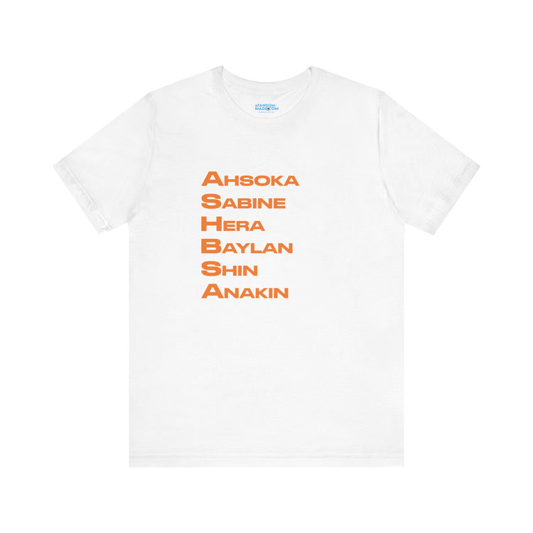 Ahsoka Names Unisex T-Shirt - Fandom-Made