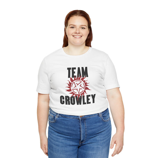 Team Crowley T-Shirt - Fandom-Made