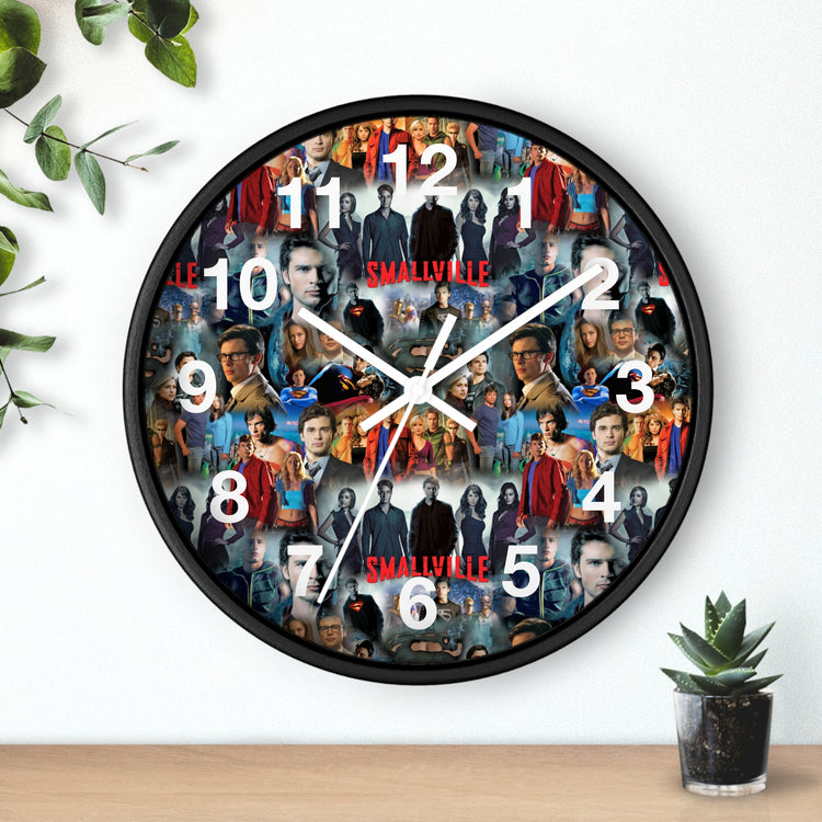 Smallville Collage Wall Clock - Fandom-Made