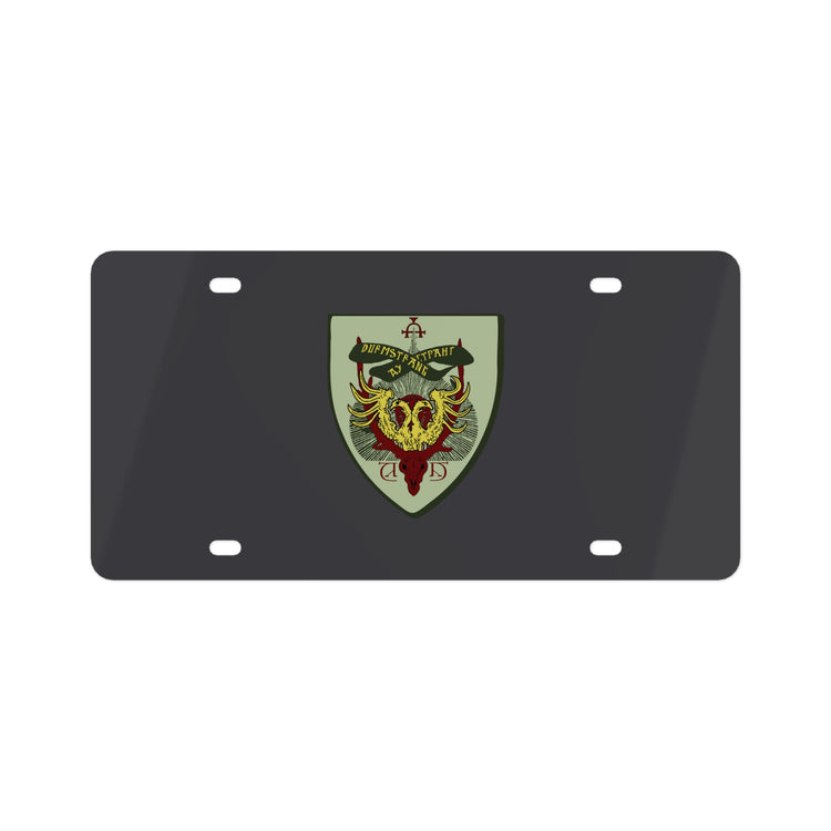 Durmstrang Crest License Plate - Fandom-Made