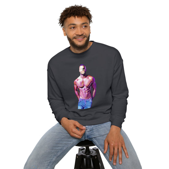 Ricky Whittle Drop Shoulder Sweatshirt - Fandom-Made