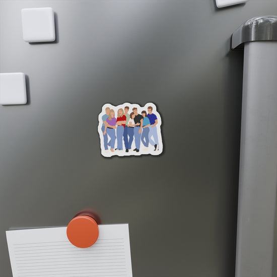 90210 Group Die-Cut Magnet - Fandom-Made