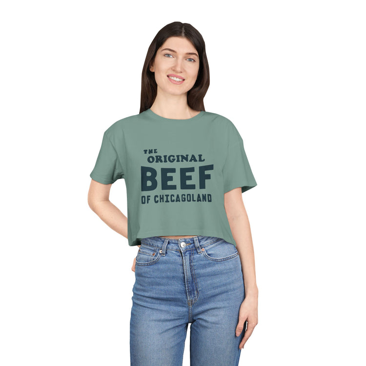 The Original Beef Crop Top - Fandom-Made