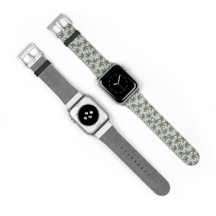 Cannabis Christmas Watch Band - Fandom-Made