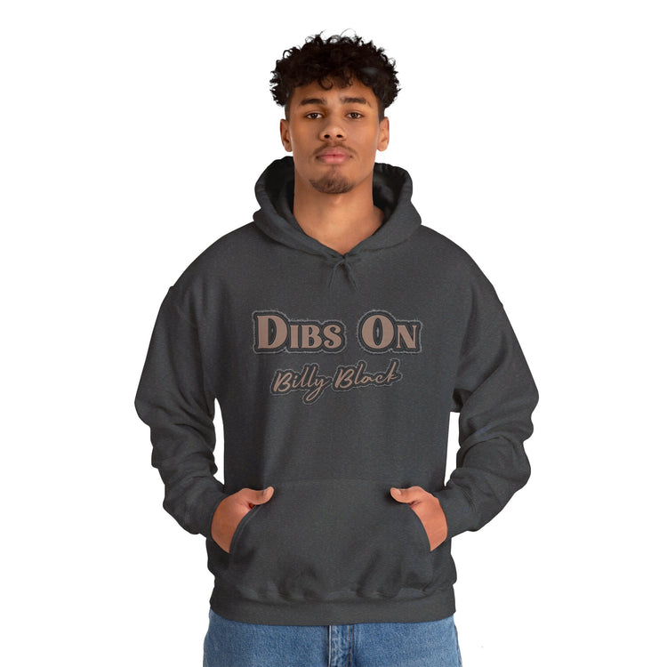 Dibs On Billy Black Hoodie - Fandom-Made
