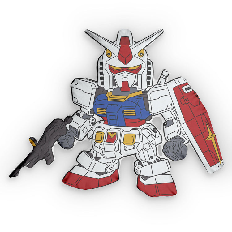 Gundam Time-Shaped Pillow