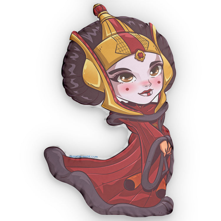 Queen Amidala-Shaped Pillow - Fandom-Made
