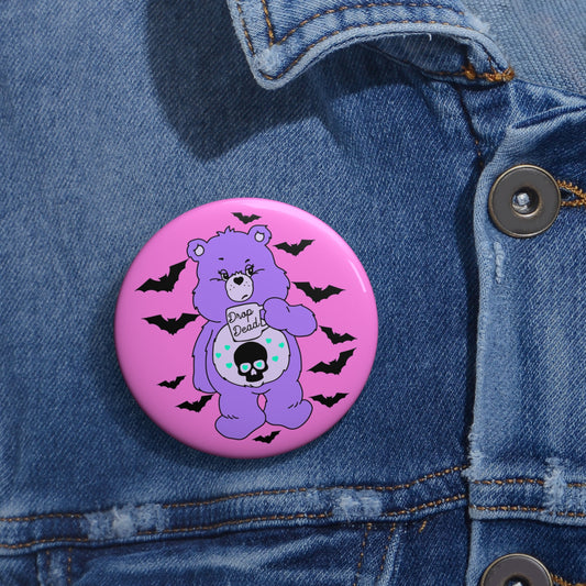 Drop Dead Care Bear Pins - Fandom-Made