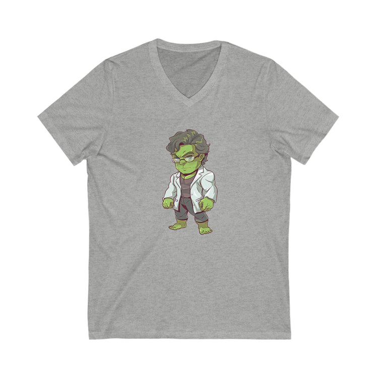 Smart Hulk V-Neck Tee - Fandom-Made