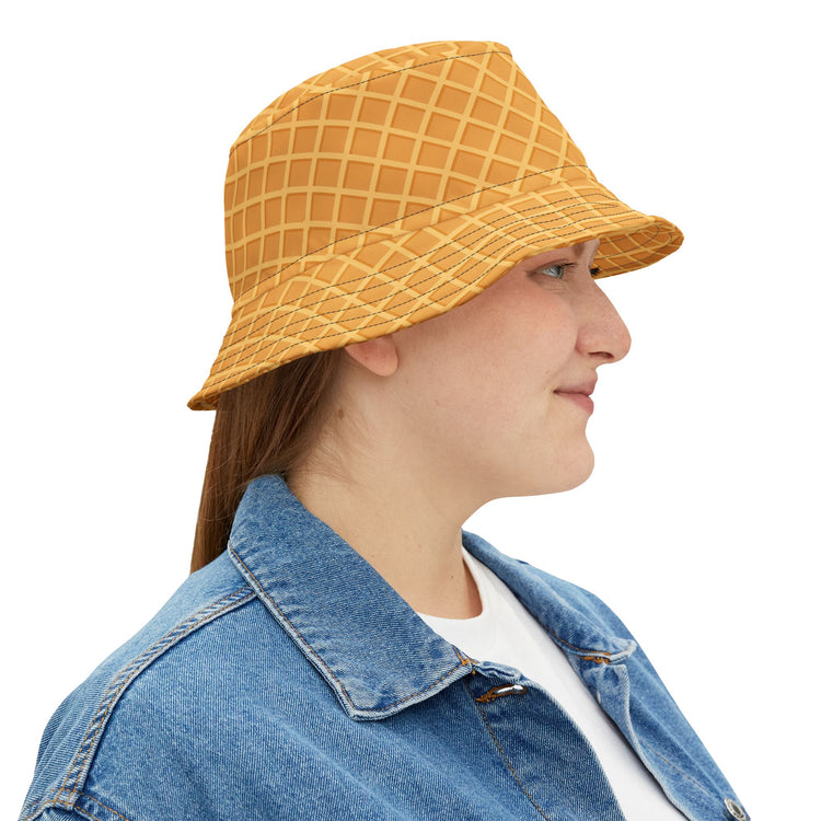 Waffle Bucket Hat - Fandom-Made