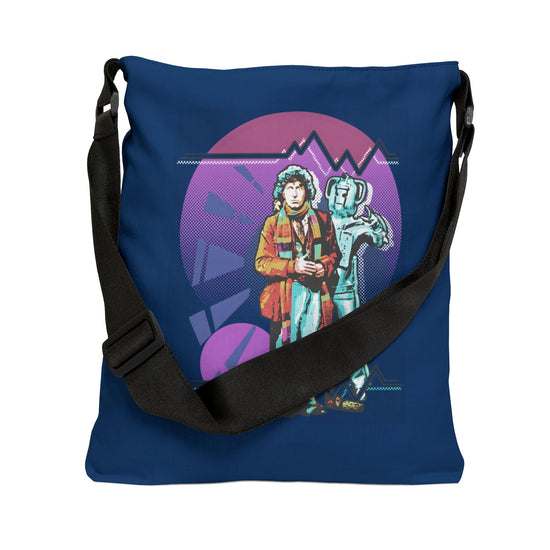 The Fourth Doctor Adjustable Tote Bag - Fandom-Made