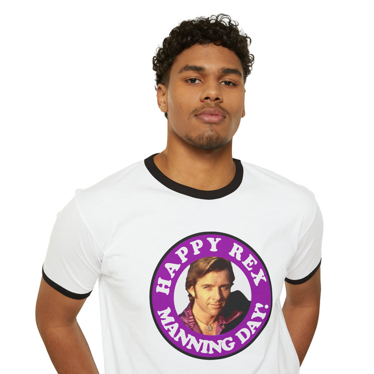 Happy Rex Manning Day Ringer T-Shirt - Fandom-Made