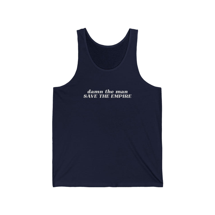 Damn The Man Tank Top - Fandom-Made