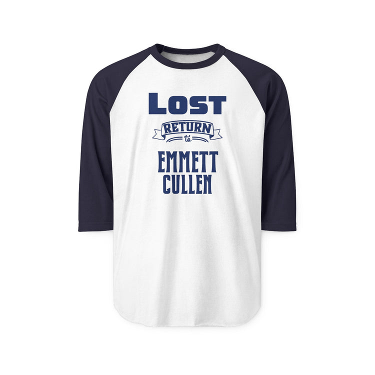 Lost Return To Emmett Cullen 3/4 Raglan Shirt - Fandom-Made