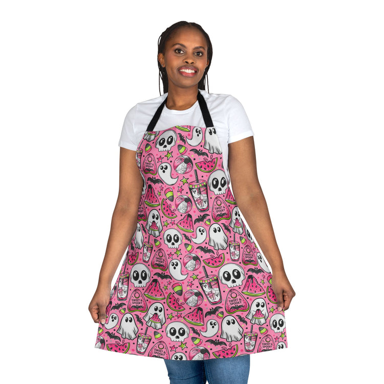 Spooky Watermelon Apron - Fandom-Made