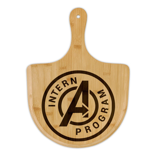 Avengers Intern Program Bamboo Pizza Board - Fandom-Made