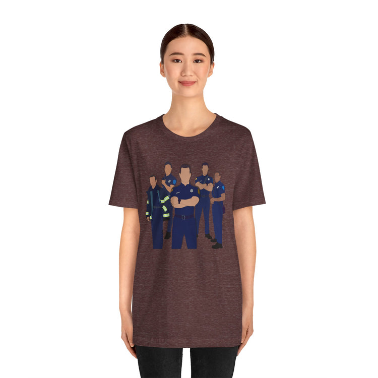 9-1-1 Group T-Shirt - Fandom-Made