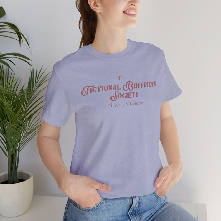 Fictional Boyfriend Society Unisex T-Shirt - Fandom-Made