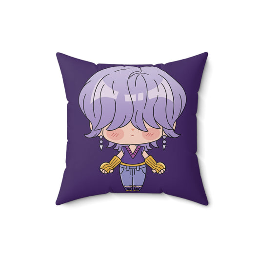 Mystery Saja Square Pillow - Fandom-Made