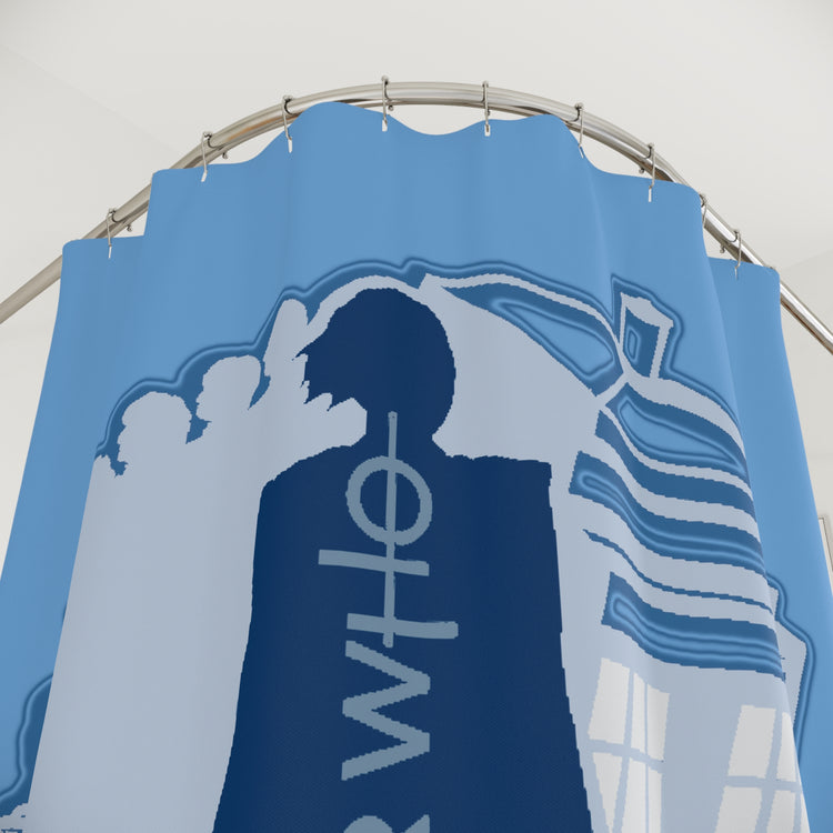 The Thirteenth Doctor Shower Curtain - Fandom-Made