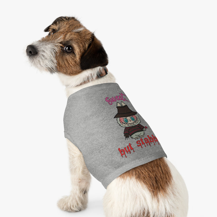 Sweet But Stabby Pet Tank Top - Fandom-Made