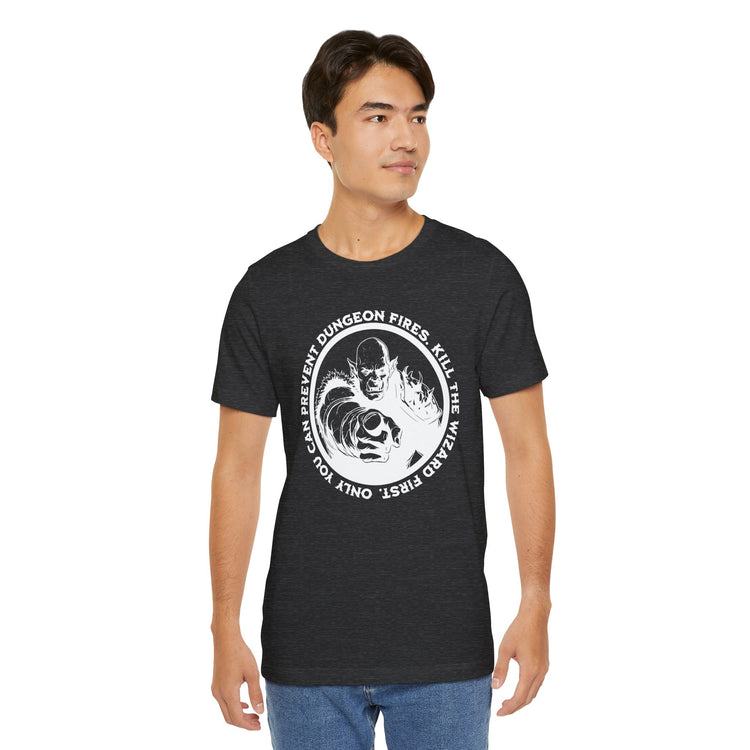 Prevent Dungeon Fires T-Shirt - Fandom-Made
