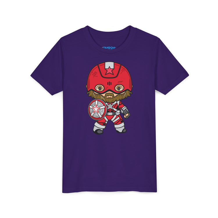 Red Guardian Youth Tee - Fandom-Made