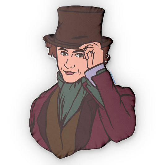 Wonka-Shaped Pillow - Fandom-Made