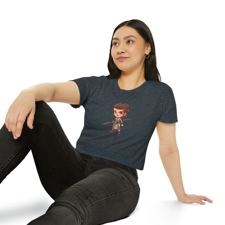 Rey Skywalker Women's Festival Crop Top - Fandom-Made