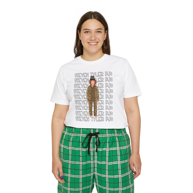 Steven Tyler PJs Women's Short Sleeve Pajama Set - Fandom-Made