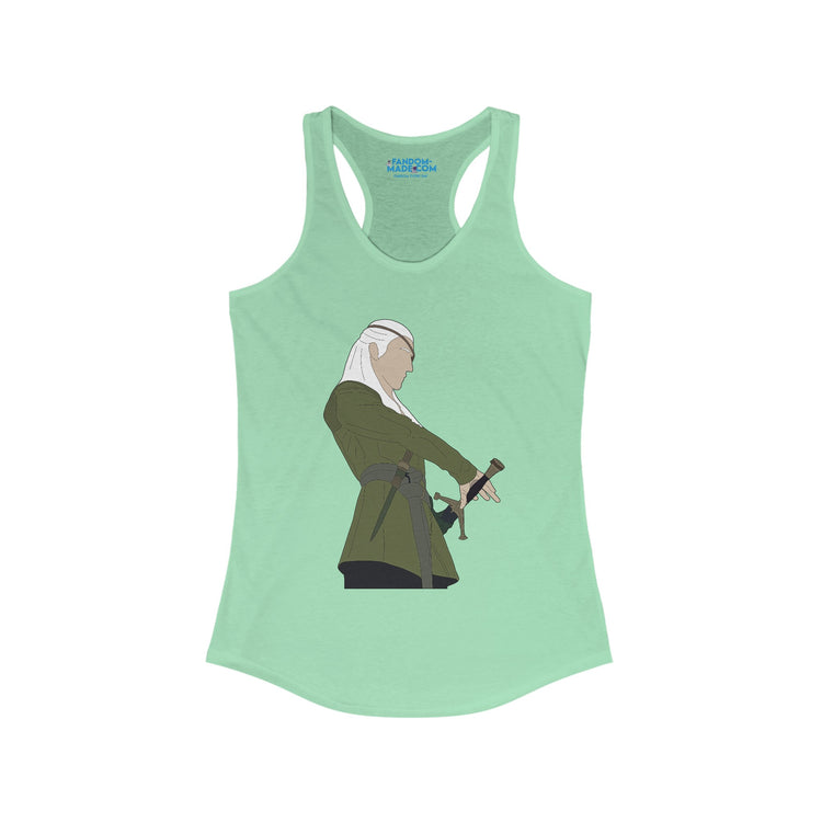 Aemond Targaryen Women's Racerback Tank - Fandom-Made