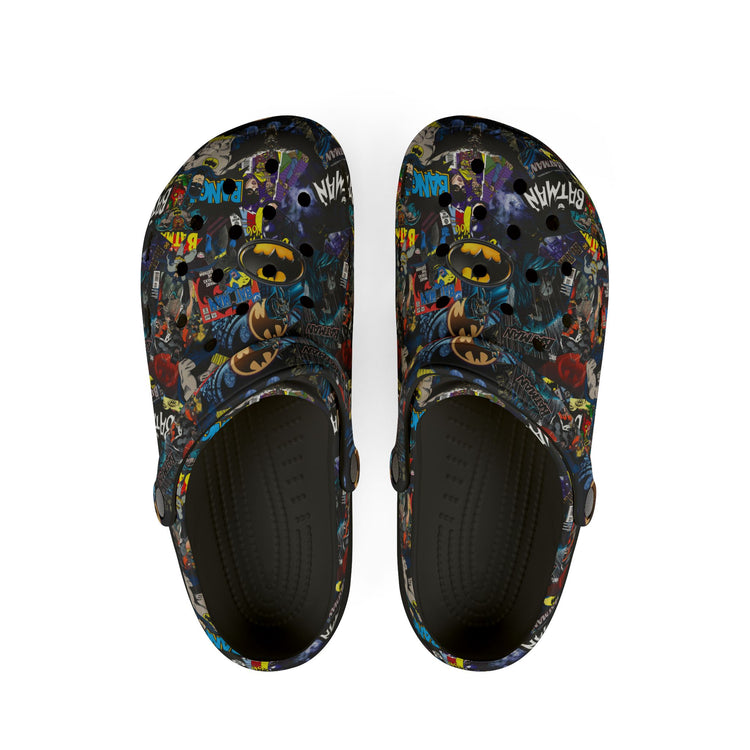 Batsy Comics Rubber Clogs - Fandom-Made