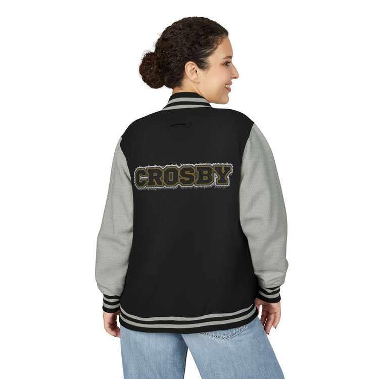 Sidney Crosby Unisex Heavyweight Letterman Jacket - Fandom-Made