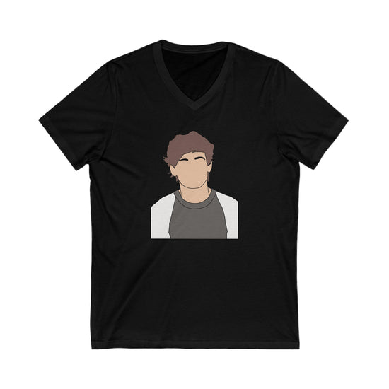 Louis Tomlinson V-Neck Tee - Fandom-Made
