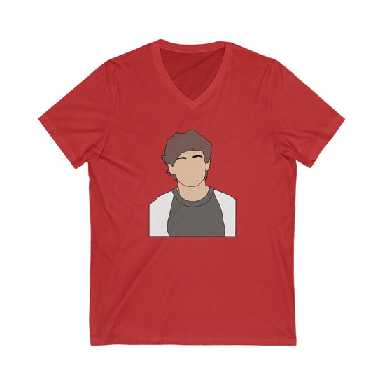 Louis Tomlinson V-Neck Tee - Fandom-Made