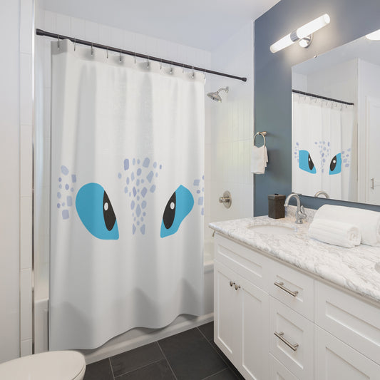 Light Fury Shower Curtain - Fandom-Made