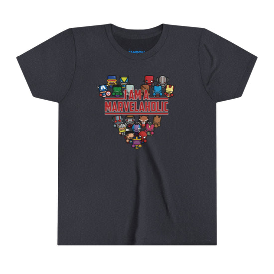 Marvelaholic Youth Tee - Fandom-Made