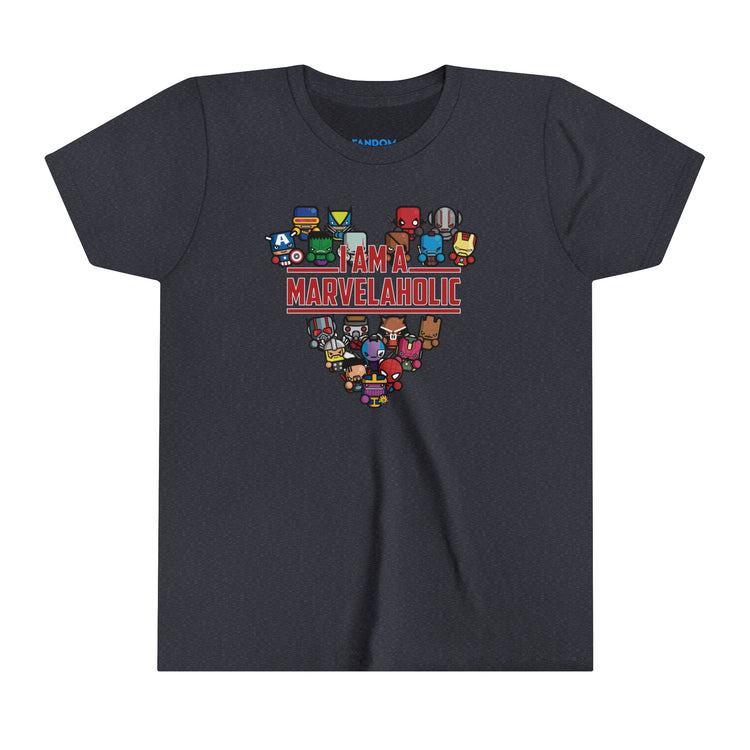 Marvelaholic Youth Tee - Fandom-Made