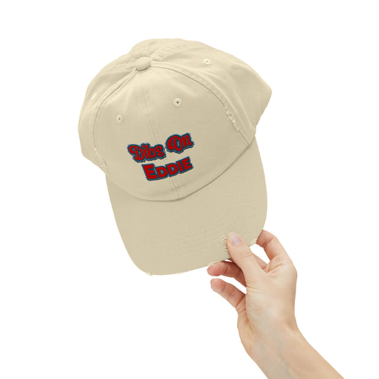 Dibs On Eddie Distressed Cap - Fandom-Made