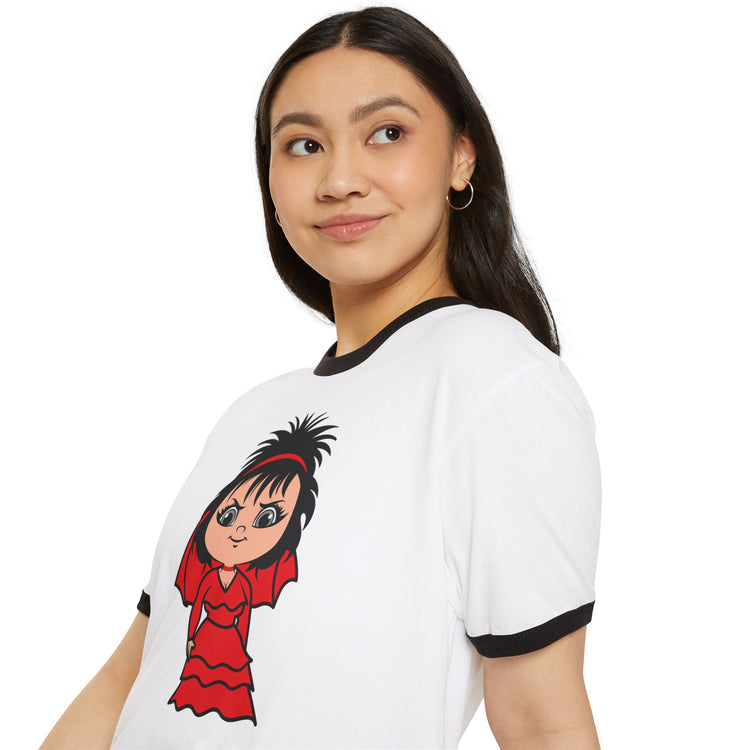 Lydia Deetz Ringer T-Shirt - Fandom-Made