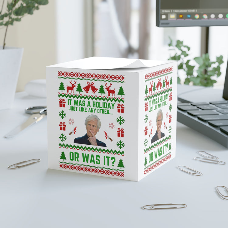 Keith Morrison Note Cube - Fandom-Made