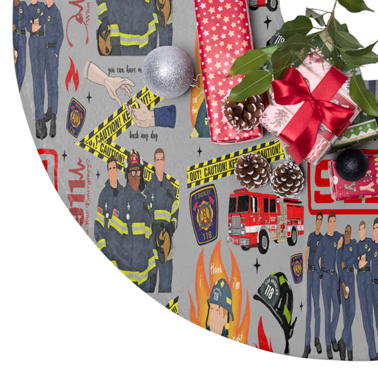 9-1-1 What's Your Emergency Tree Skirt - Fandom-Made