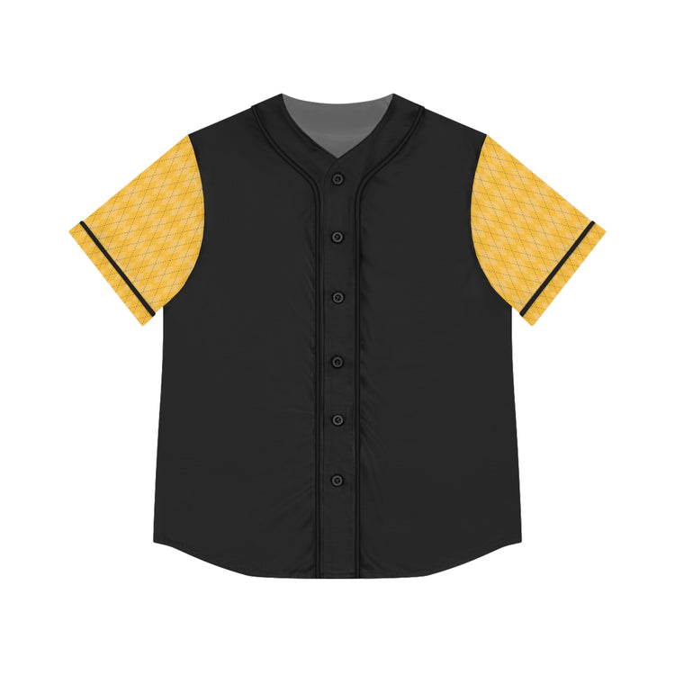 Hufflepuff Embroidery Design Women's Baseball Jersey - Fandom-Made