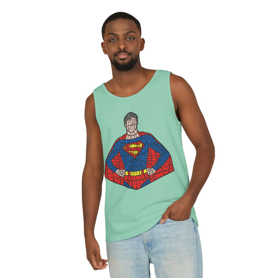 Kryptonian Calligram Tank Top - Fandom-Made