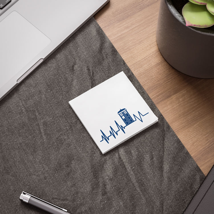 My Hearts Beats For The Doctor Post-it® Note Pads - Fandom-Made