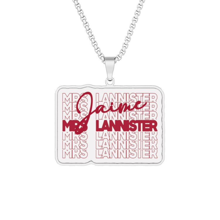 Mrs. Jaime Lannister Pendant