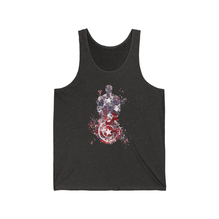 Captain America Unisex Tank Top - Fandom-Made